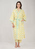 Women's Summer Loungewear Gown - Lemon